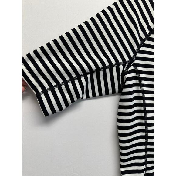 Coolibar UPF 50+ UV Protection Women S Striped SS Tee Shirt Top Outdoors - Picture 2 of 7